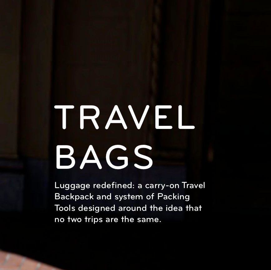 Peak Design Travel Line